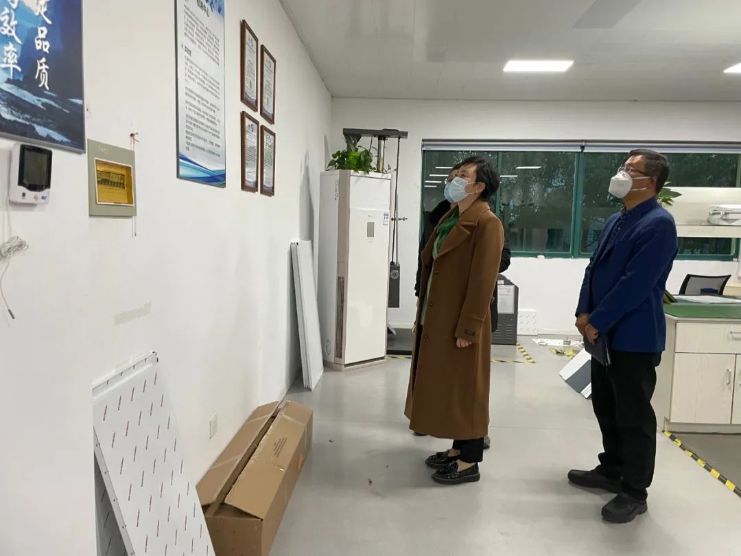 松江區副區長及政府眾領導蒞臨龍勝走訪調研