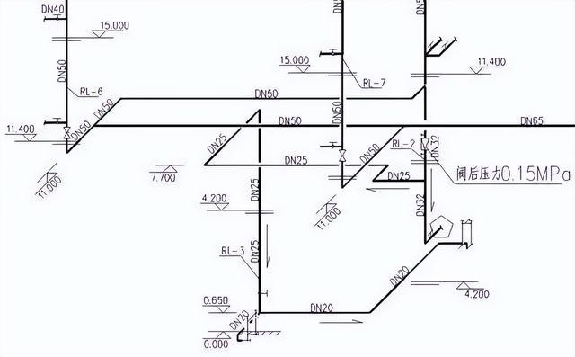 三層熱水回水系統圖實例施工，連十層圖紙都有！快快學習一波！